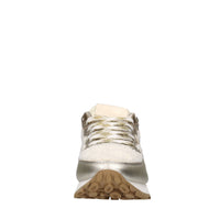 Sneakers in pelle ed ecopelliccia 
