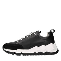 Sneakers in pelle e camoscio 