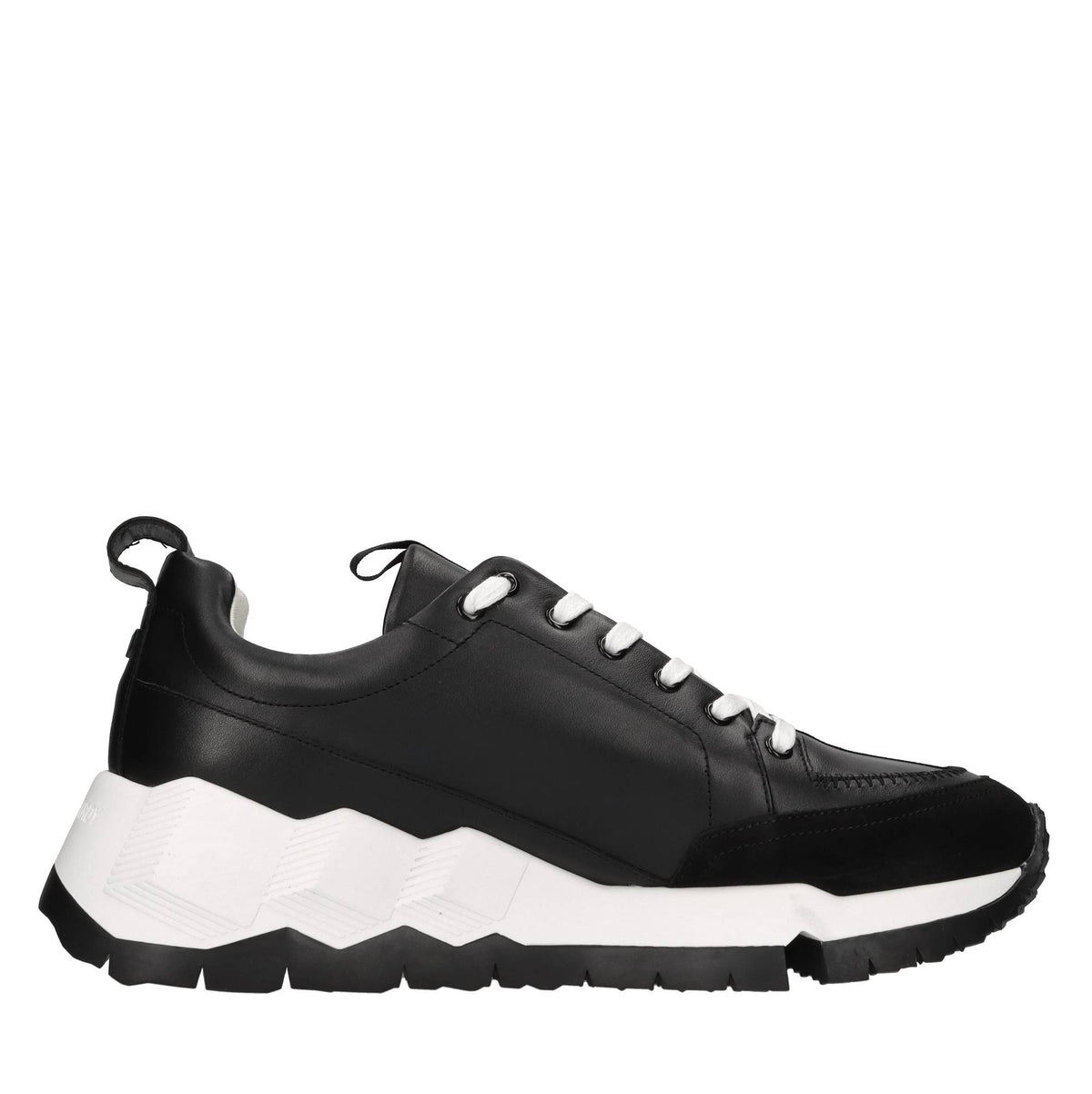 Sneakers in pelle e camoscio 