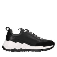 Sneakers in pelle e camoscio 