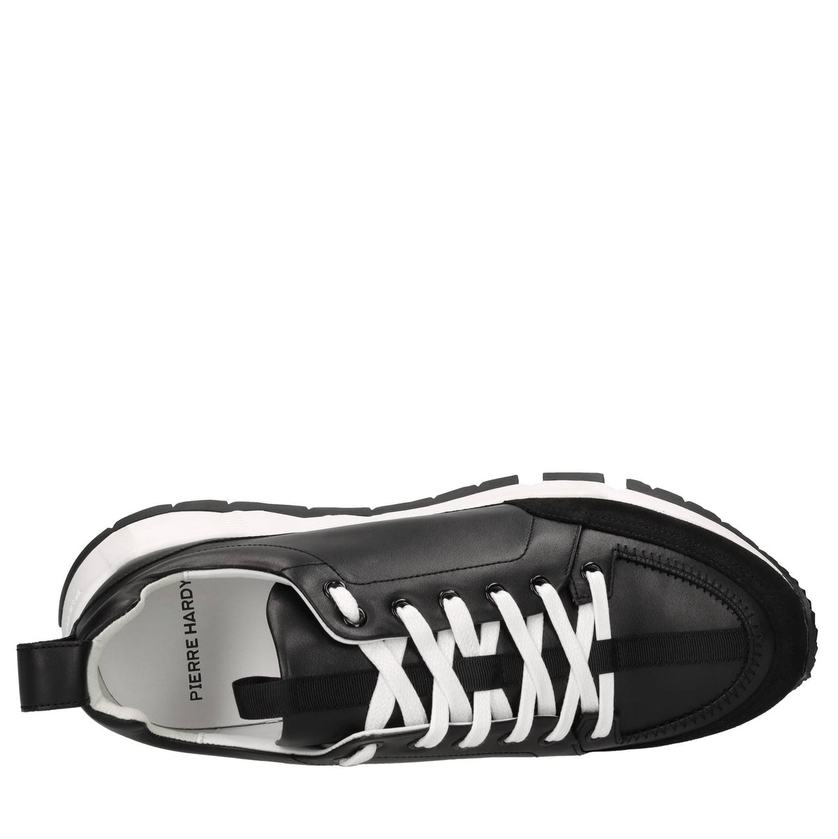 Sneakers in pelle e camoscio 