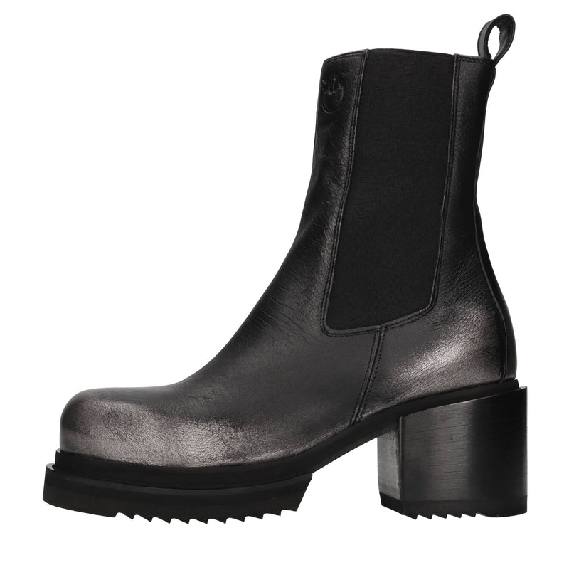 Tronchetti beatles in pelle 