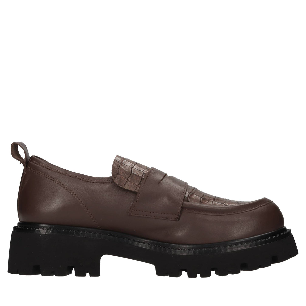 Mocassini in pelle 