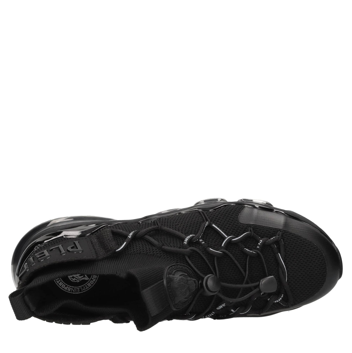 Sneakers slip-on in tessuto e altre materie 