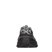 Sneakers in ecopelle e tessuto 