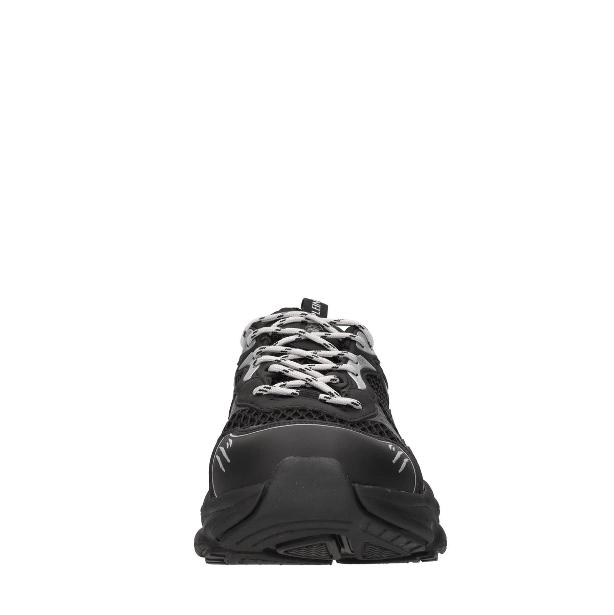 Sneakers in ecopelle e tessuto 