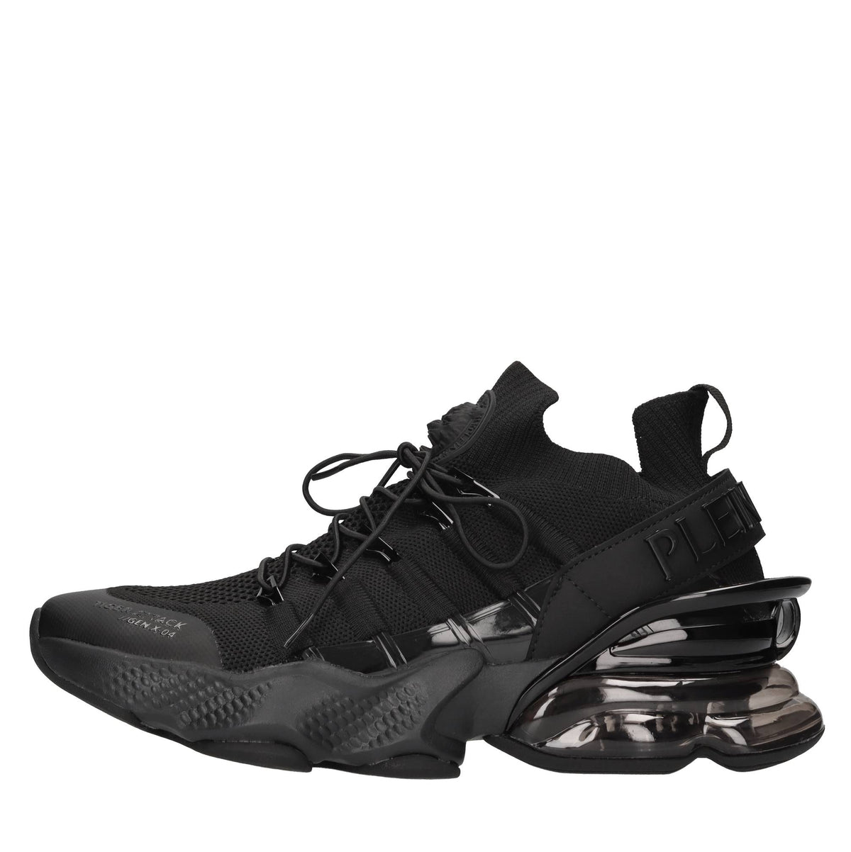 Sneakers slip-on in tessuto e altre materie 