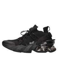 Sneakers slip-on in tessuto e altre materie 