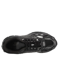 Sneakers in ecopelle e tessuto 