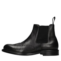 Stivaletti beatles in pelle 