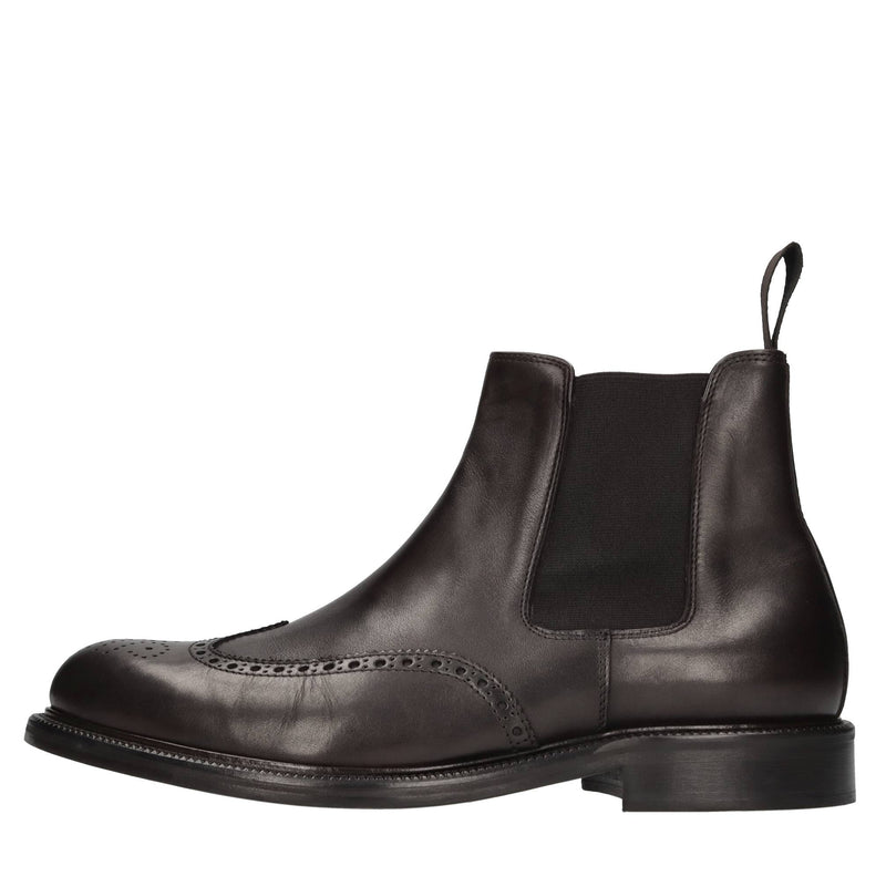 Stivaletti beatles in pelle 
