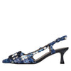 ROBERTO FESTA Décolleté slingback in tessuto