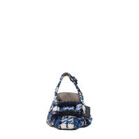 Décolleté slingback in tessuto 