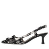 ROBERTO FESTA Décolleté slingback in tessuto