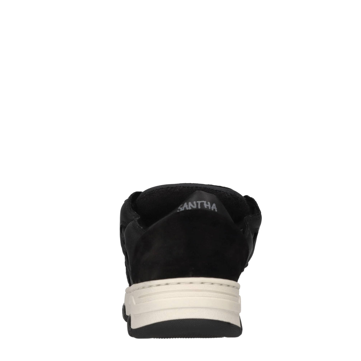 Sneakers in tessuto e camoscio 