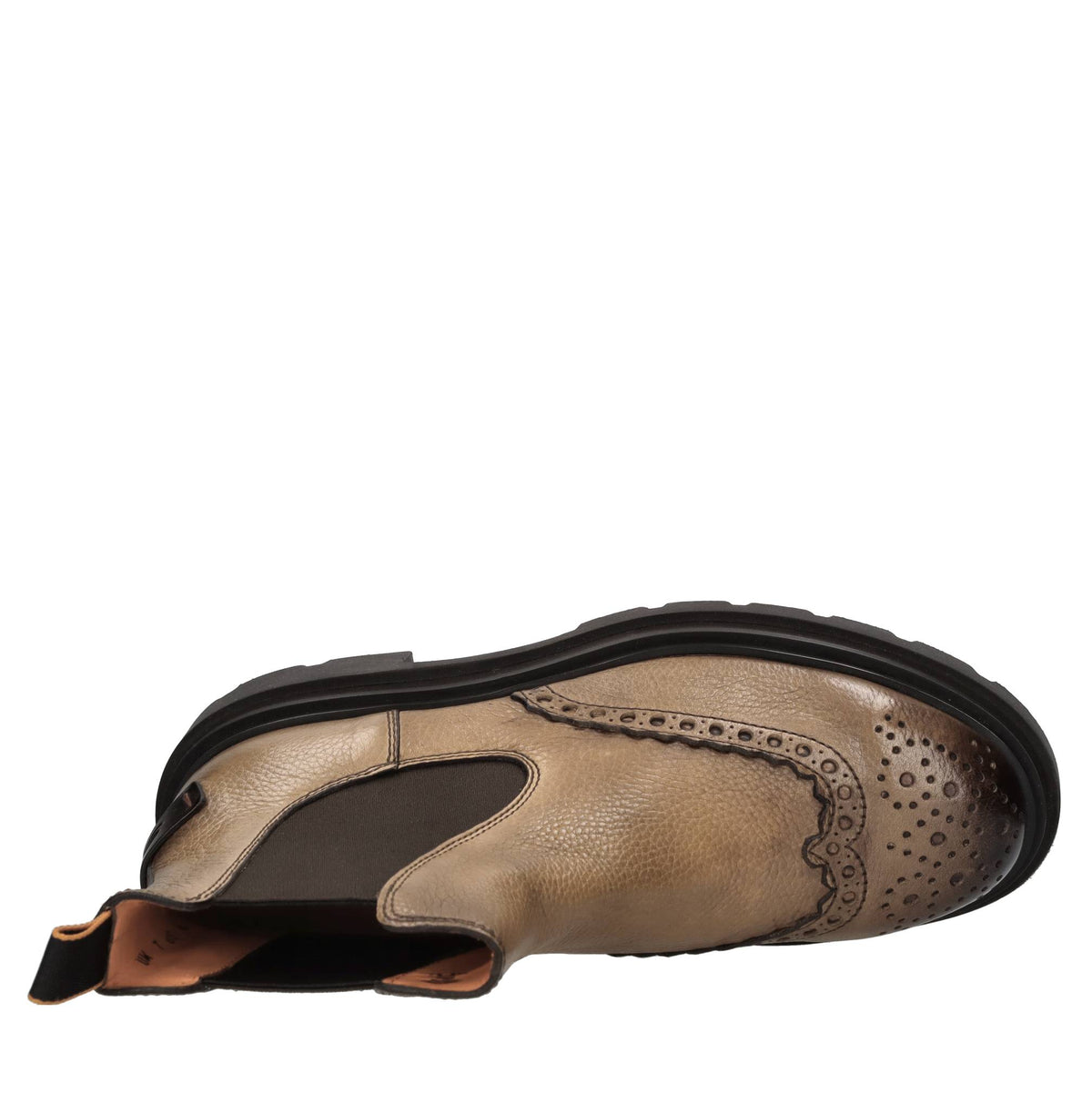 Stivaletti beatles in pelle 