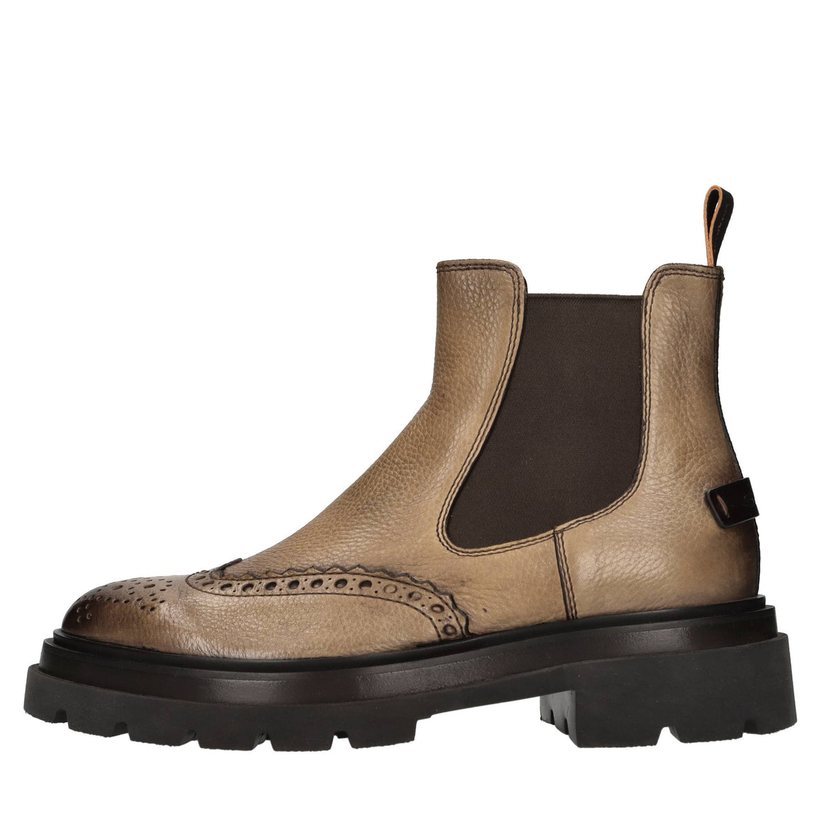 Stivaletti beatles in pelle 