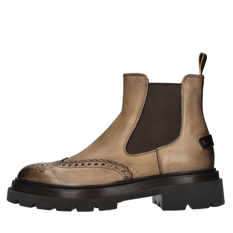 Stivaletti beatles in pelle 