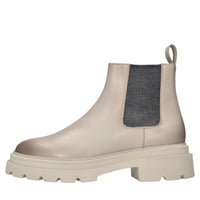 Stivaletti beatles in pelle 