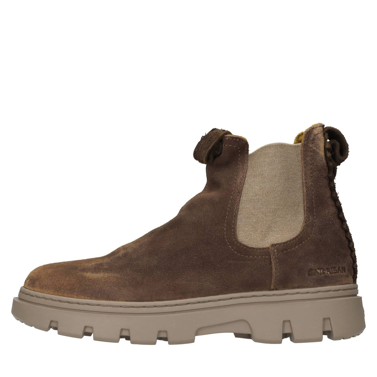 Stivaletti beatles in camoscio ed ecocamoscio 