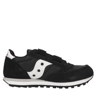 Sneakers in camoscio e tessuto 