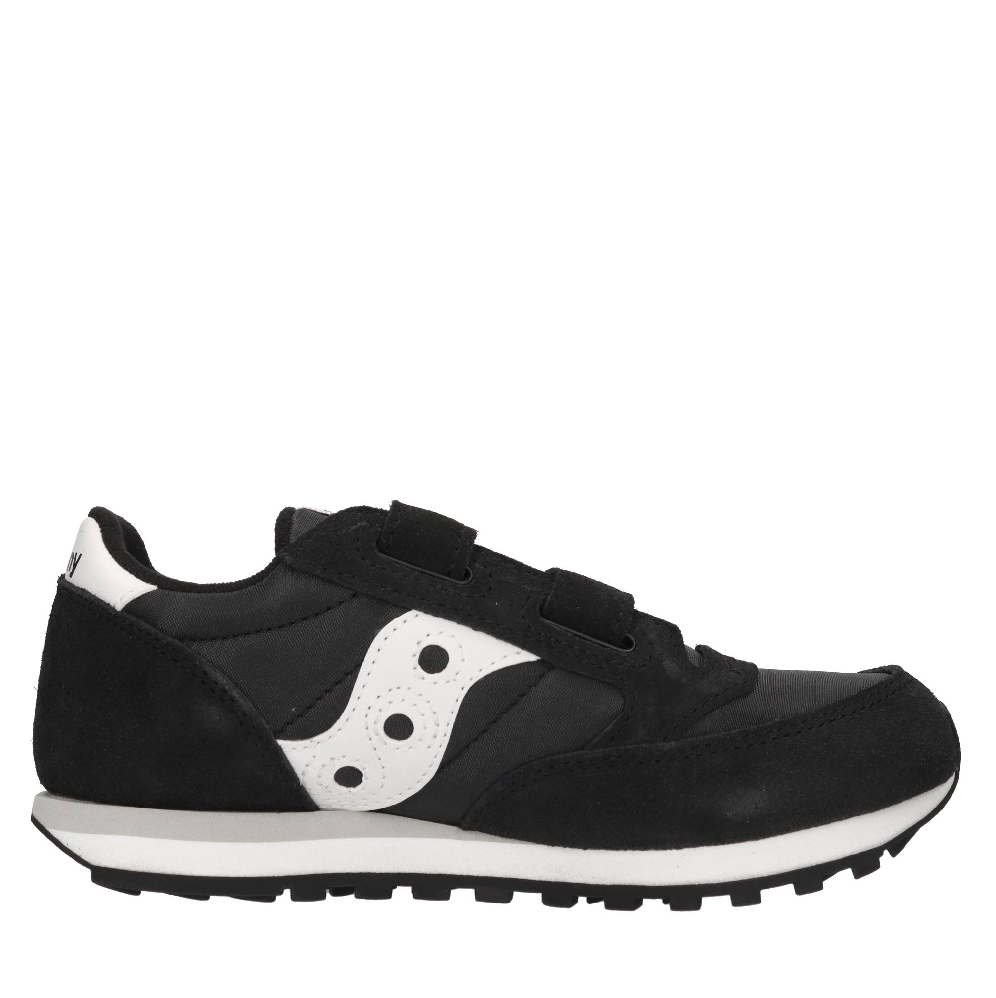 Sneakers in camoscio e tessuto 