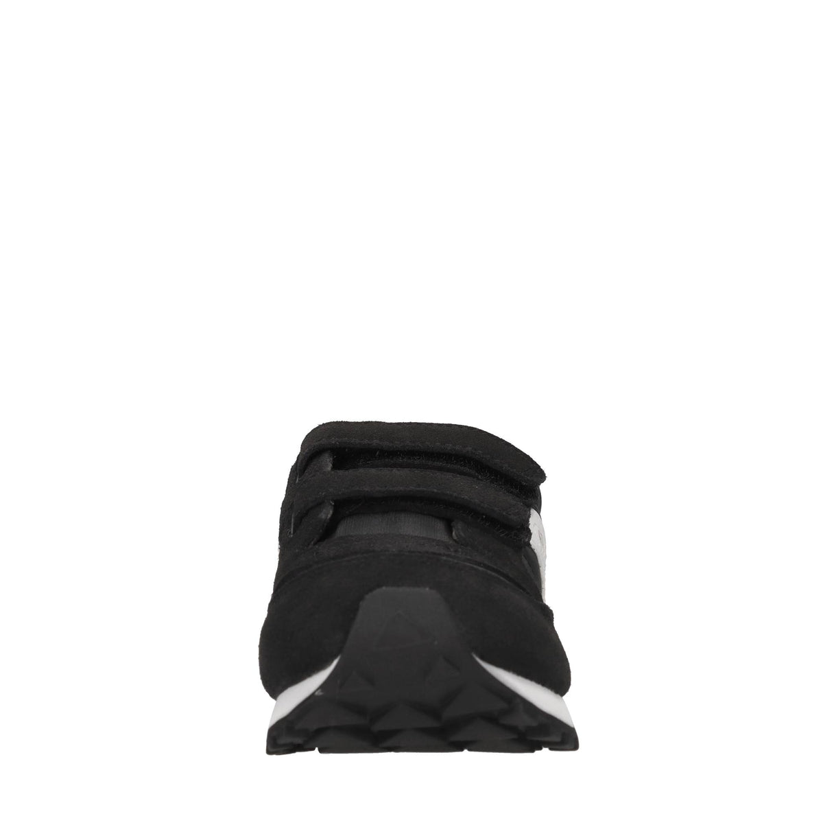 Sneakers in camoscio e tessuto 