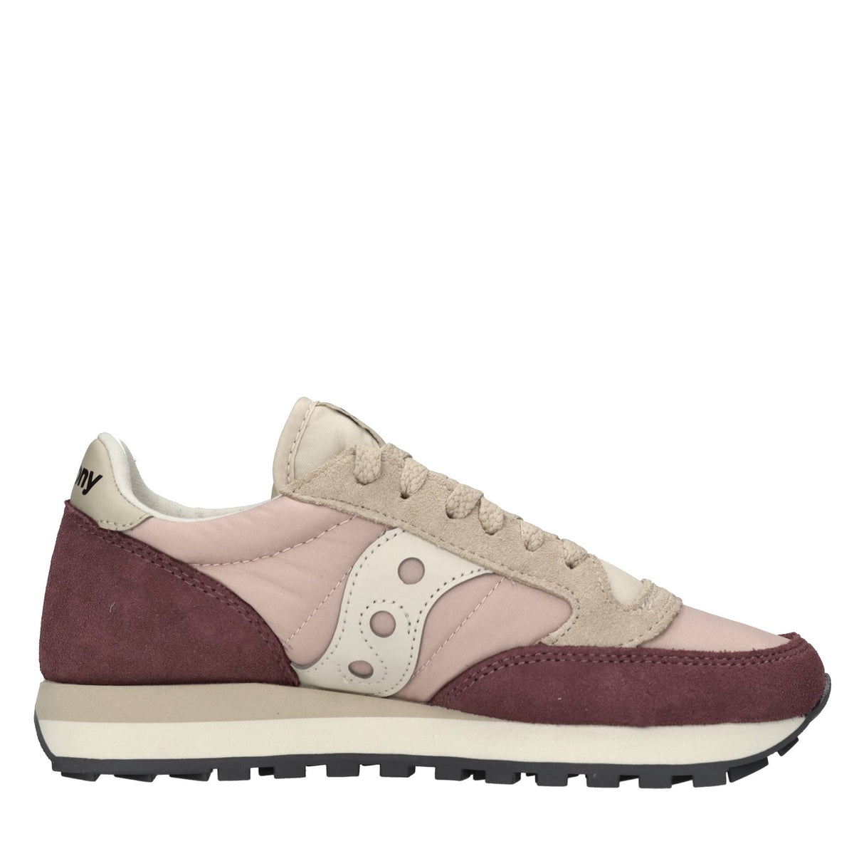 Sneakers in camoscio e tessuto 