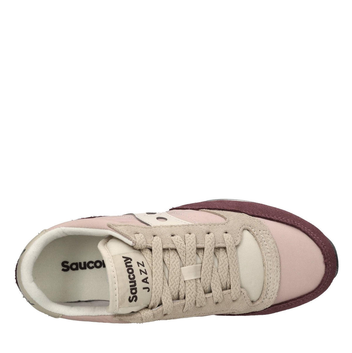 Sneakers in camoscio e tessuto 