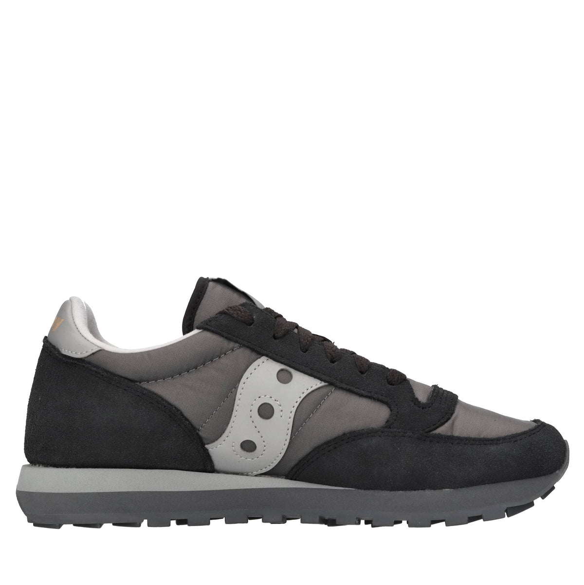 Sneakers in camoscio e tessuto 
