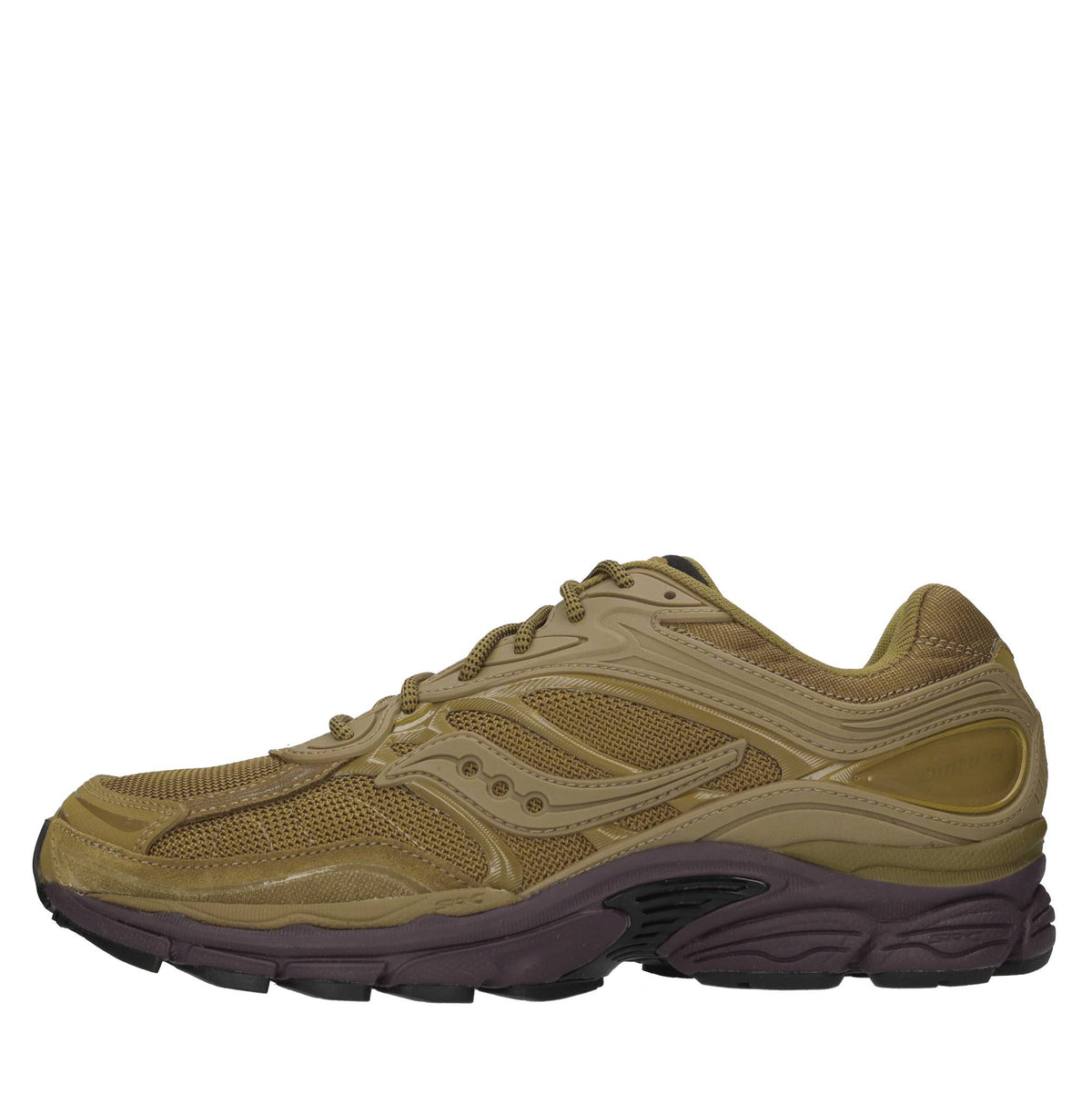 Sneakers in camoscio, tessuto e altre materie 