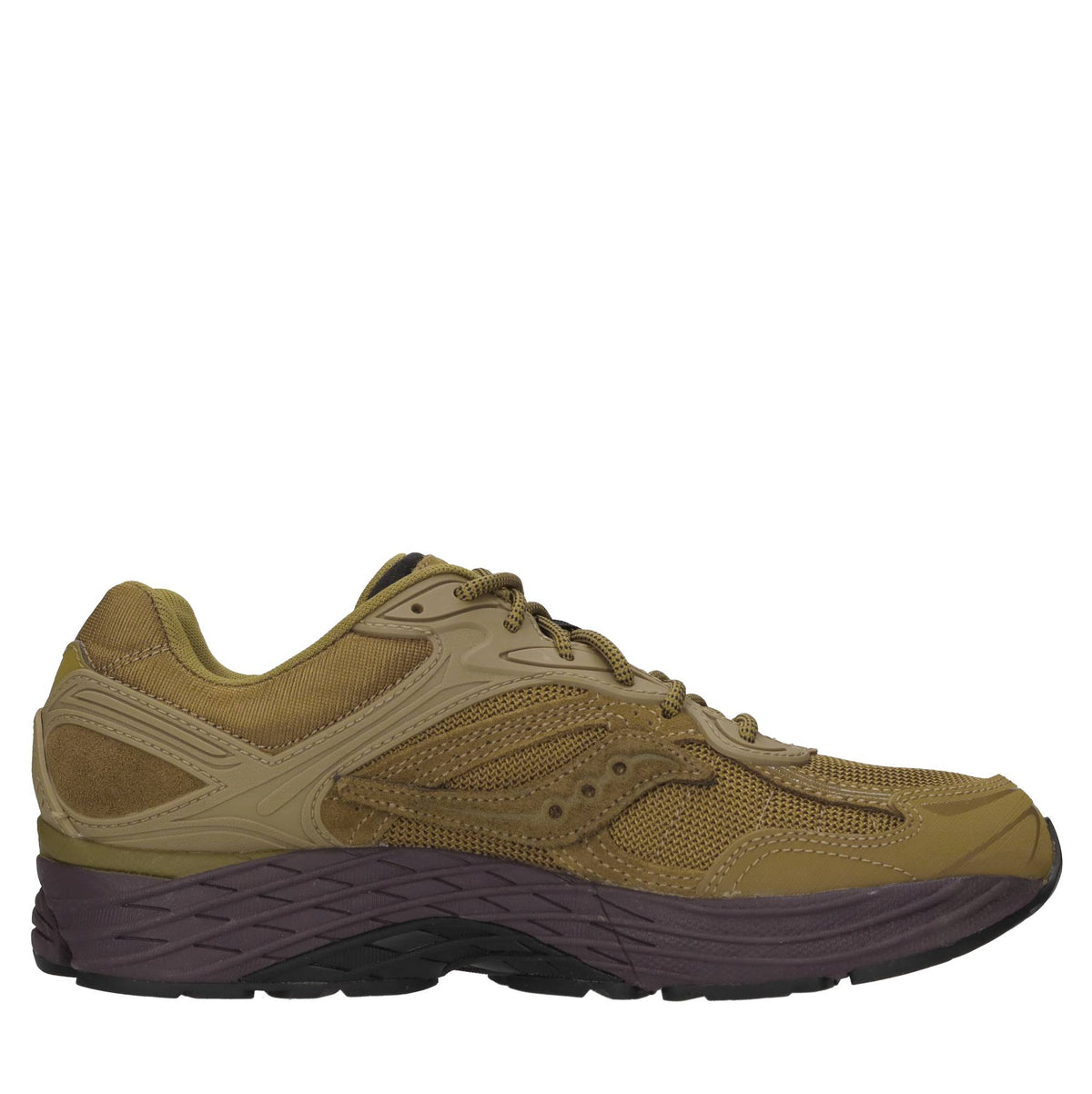 Sneakers in camoscio, tessuto e altre materie 