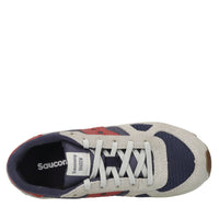 Sneakers in camoscio e tessuto 
