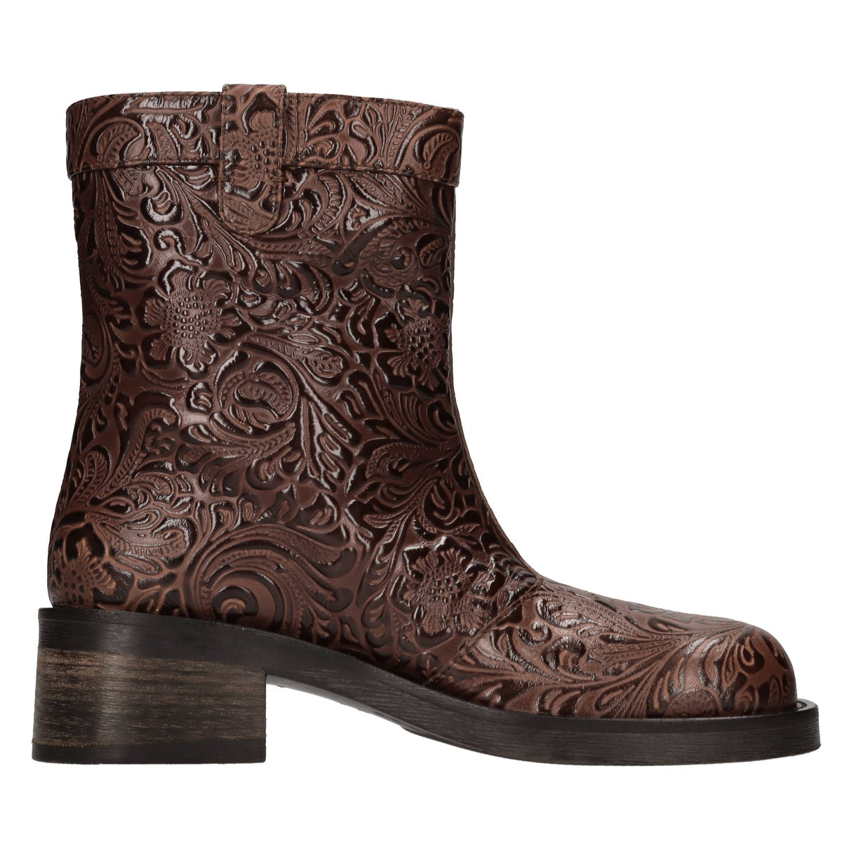 Stivaletti Harley Borgia in pelle 