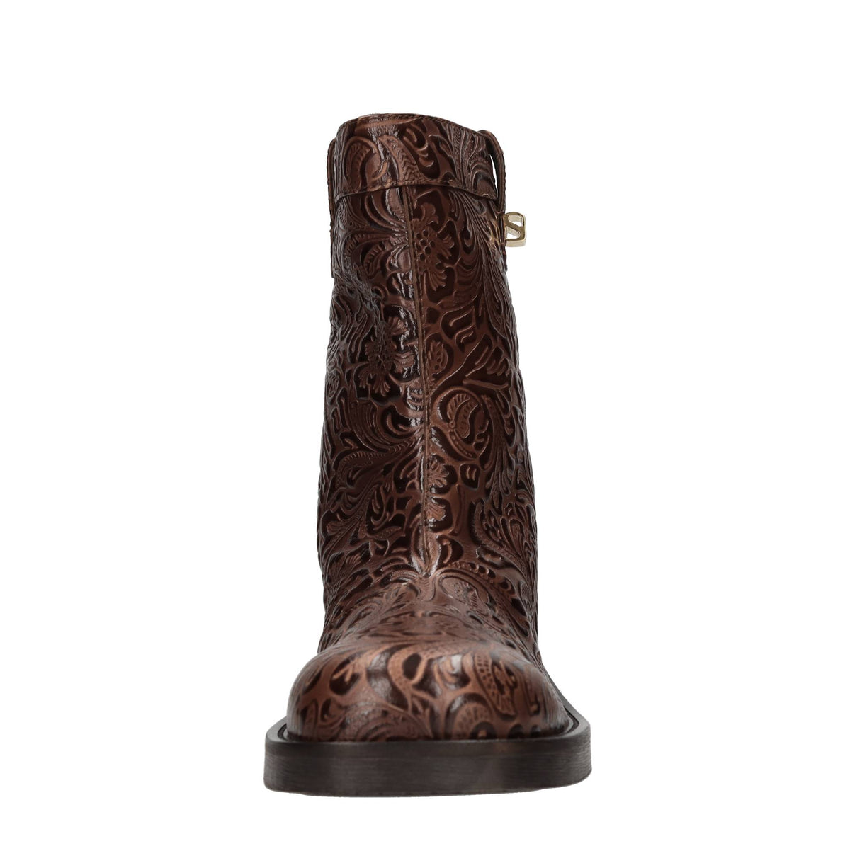 Stivaletti Harley Borgia in pelle 