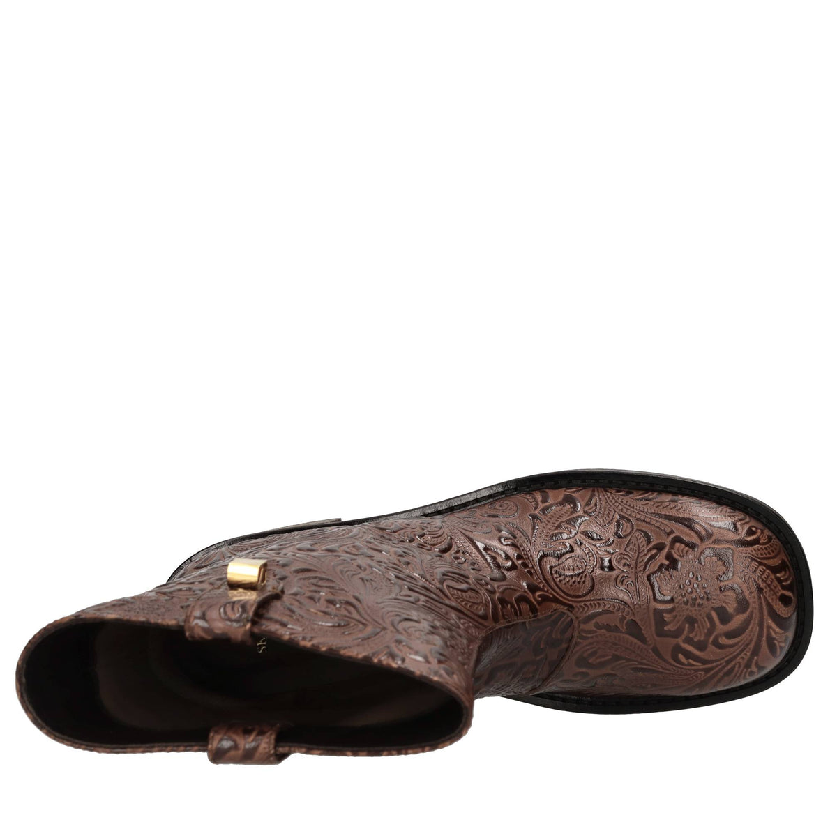 Stivaletti Harley Borgia in pelle 
