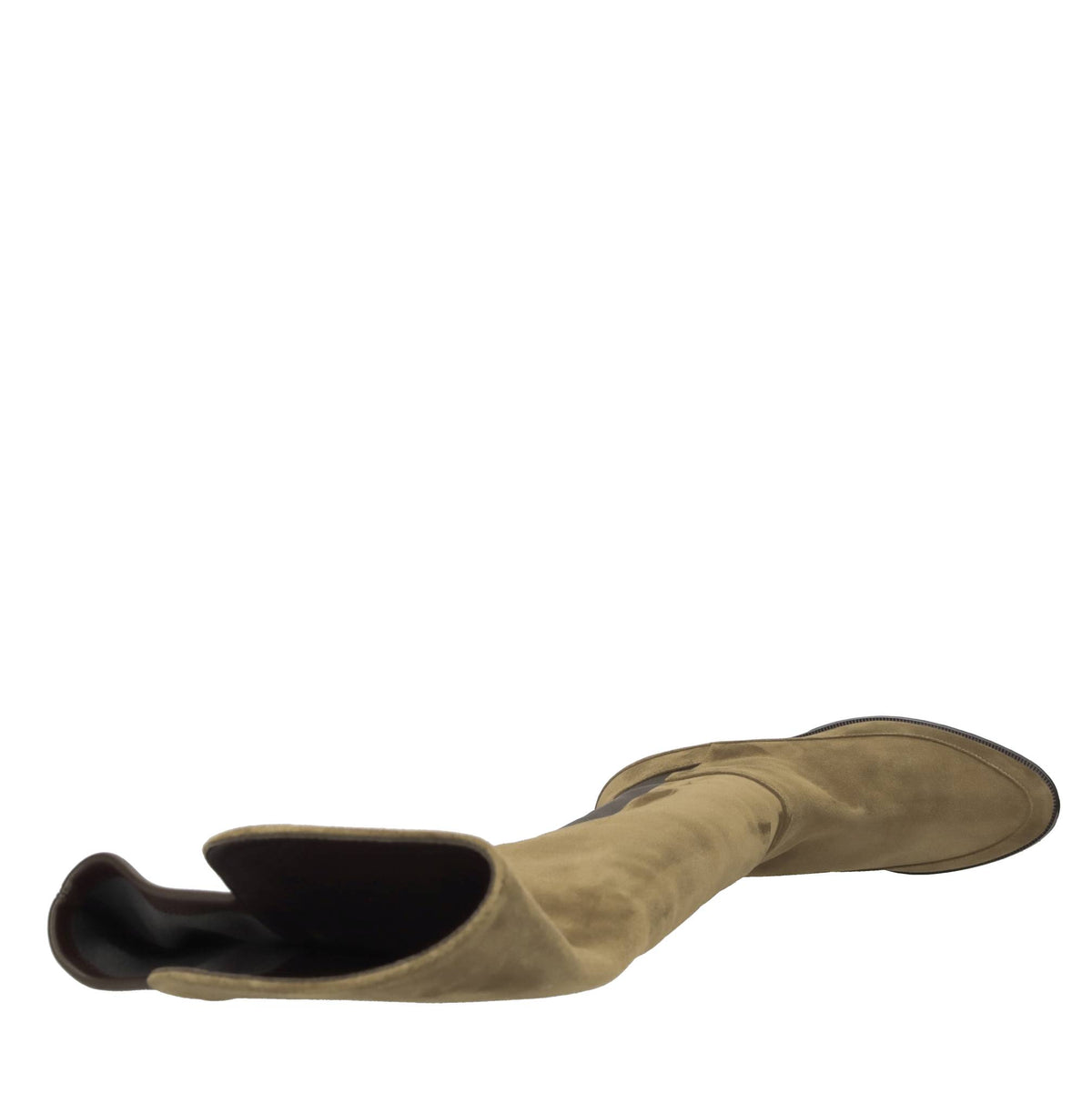 Stivali Emily cuissard in camoscio ed ecopelle 