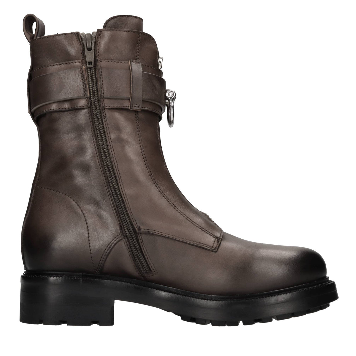 Stivaletti biker Ranger in pelle 