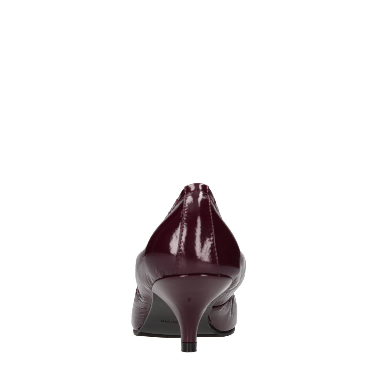 Décolleté in pelle 