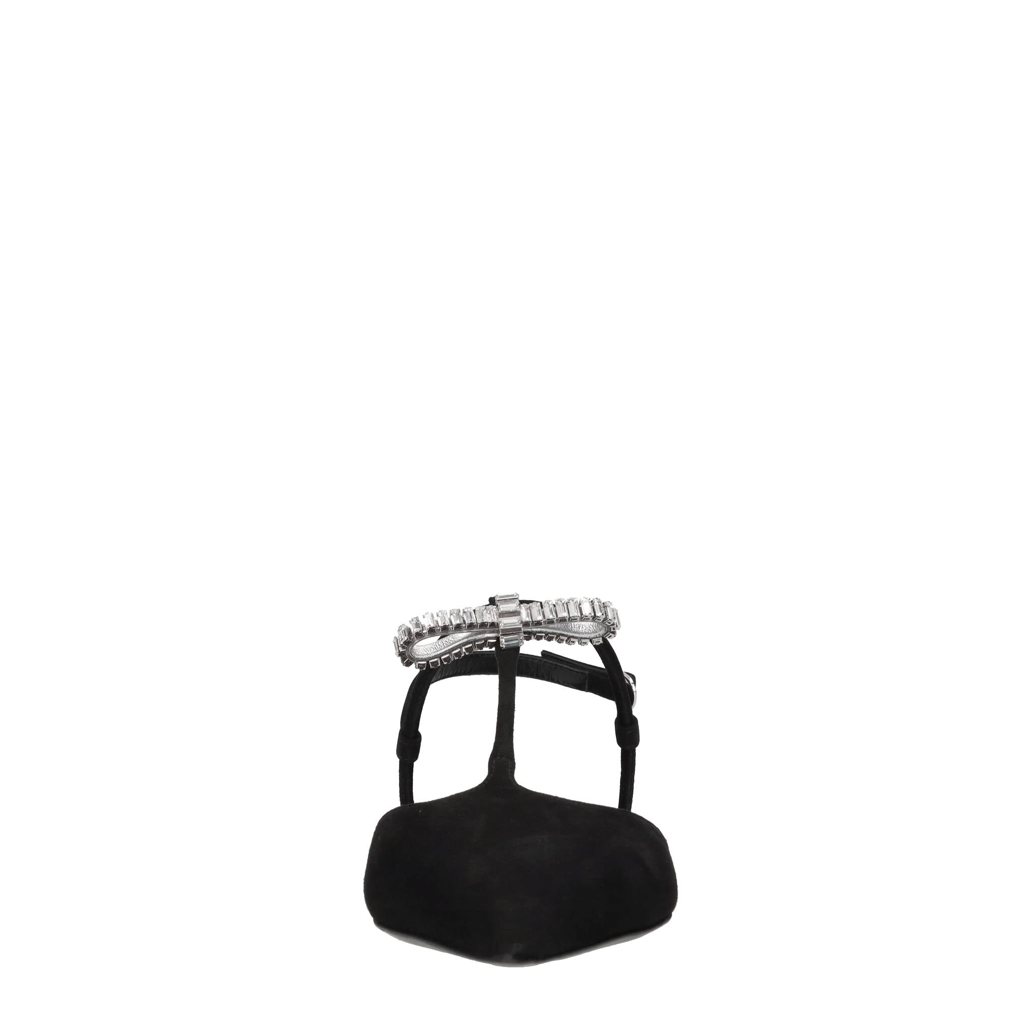 Ballerine slingback in camoscio 