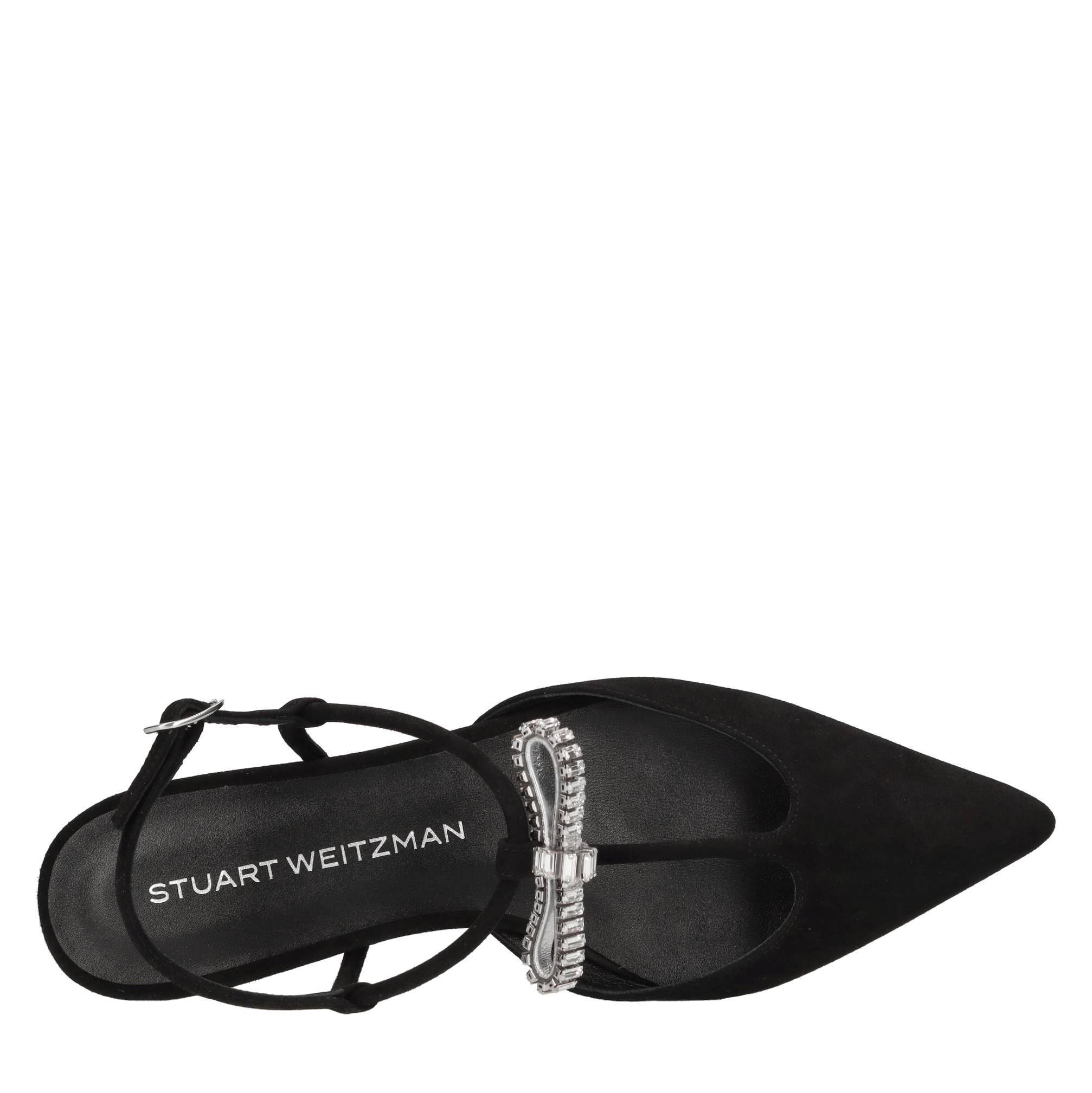 Ballerine slingback in camoscio 