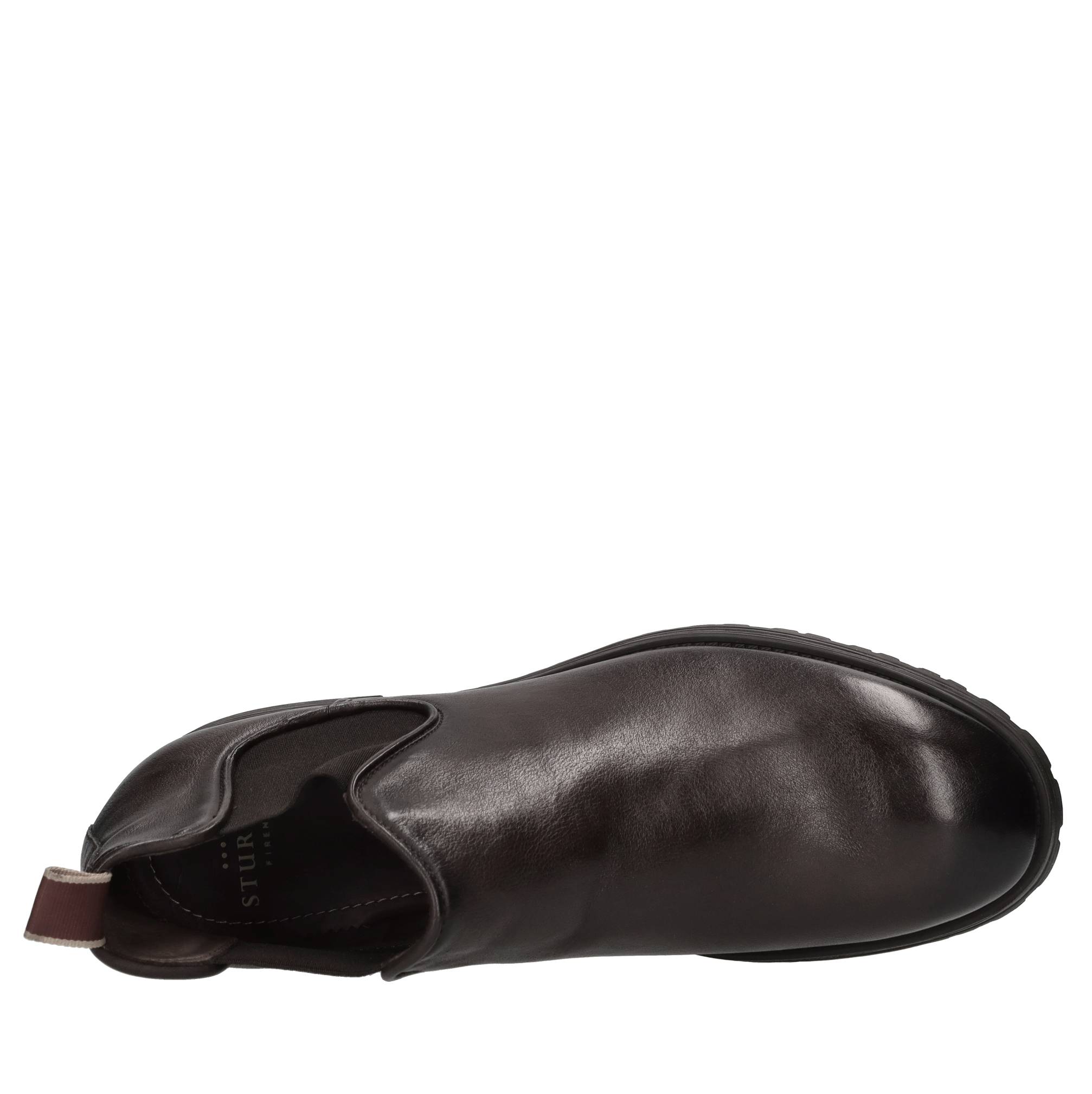 Stivaletti beatles in pelle 