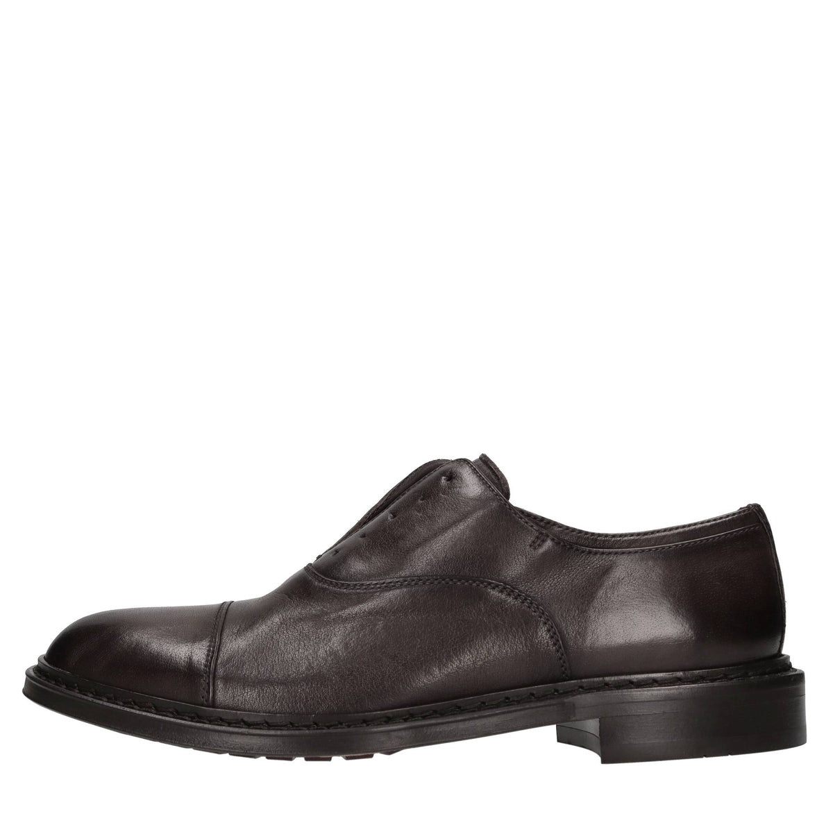 Stringate slip-on in pelle 