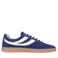Sneakers in camoscio e pelle 