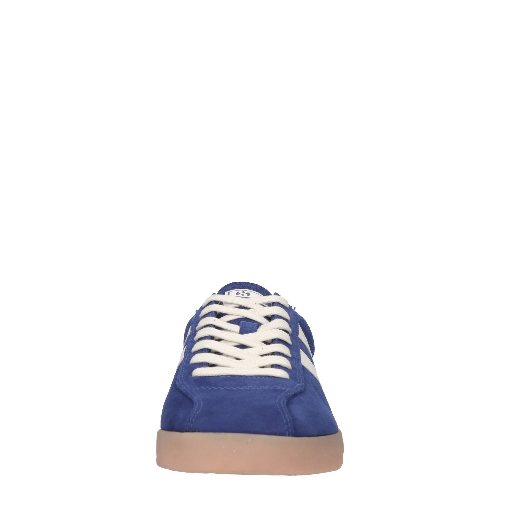 Sneakers in camoscio e pelle 