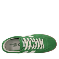 Sneakers in camoscio e pelle 