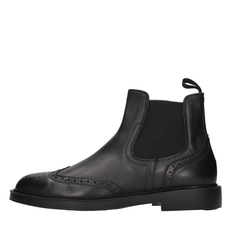Stivaletti beatles in pelle 