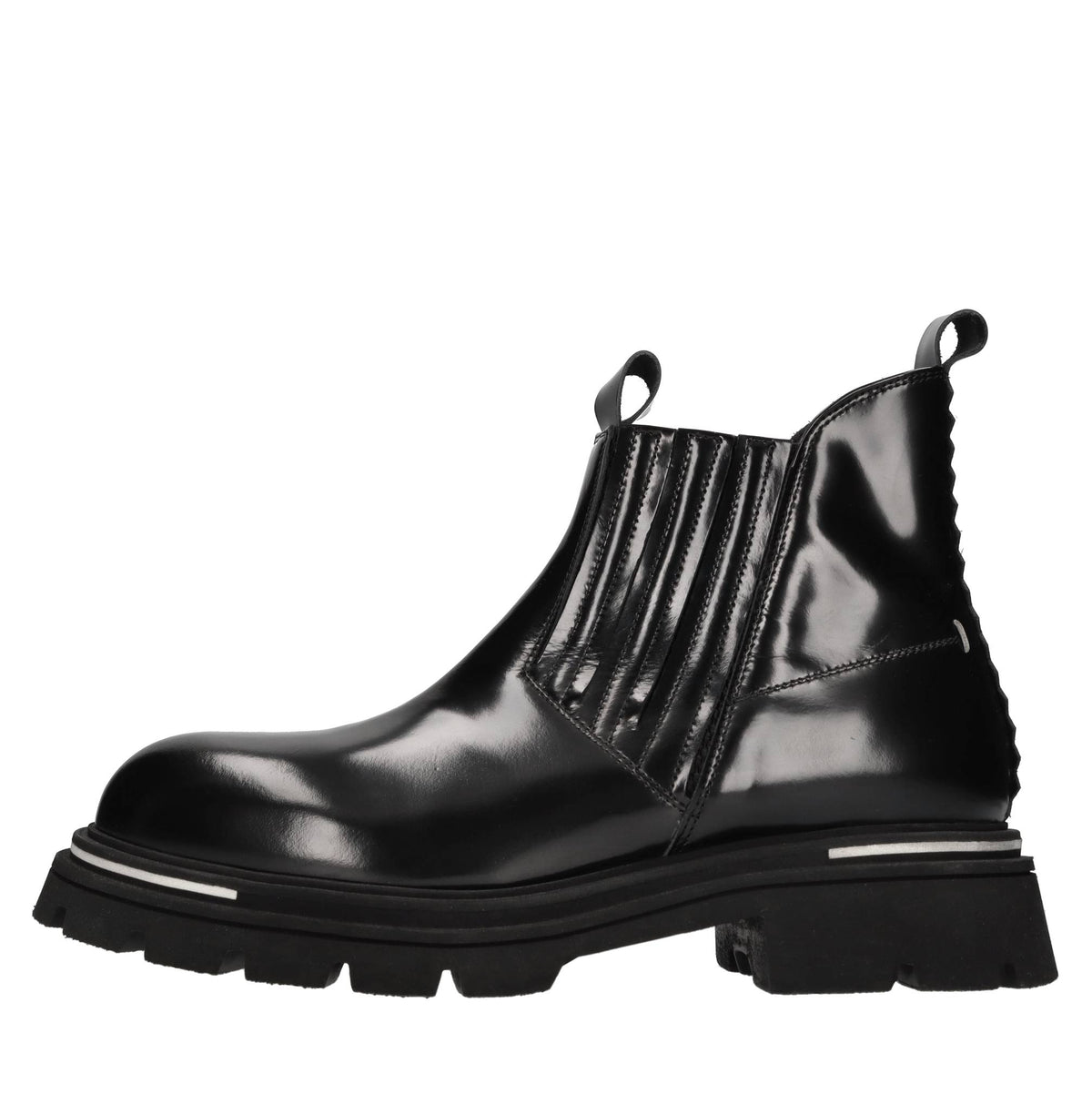 Stivaletti beatles in pelle 