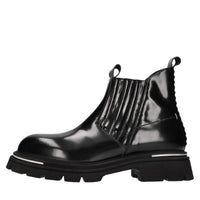 Stivaletti beatles in pelle 