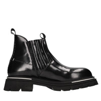 Stivaletti beatles in pelle 